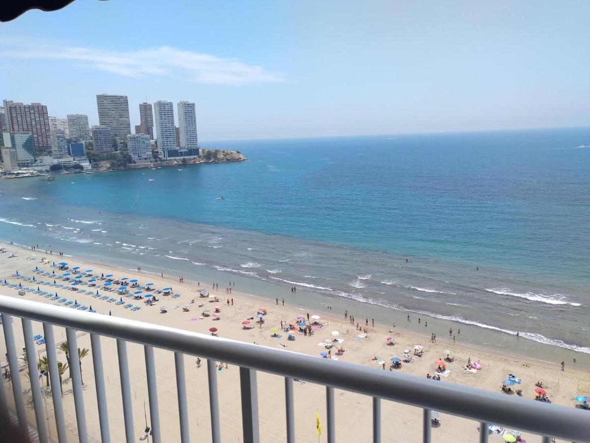 Apartamento En Benidorm A 1A Linea Del Mar Extérieur photo
